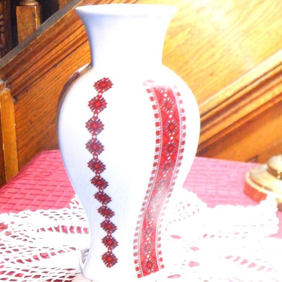 ~~~ VASE in UKRAINIAN Design ~~~ - Picture 2 of 2